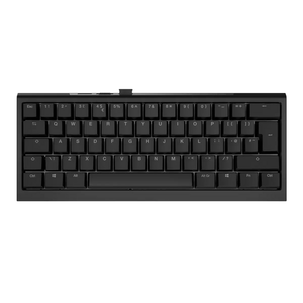 Ducky One X Mini 60% Wireless Ducky Linear Inductive Switch RGB Gaming Keyboard Black - UK Layout