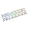 Ducky One X (White) 100% Wireless Ducky Linear Inductive Switch RGB Gaming Keyboard - UK Layout *** Special Offer  **** Image