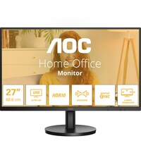 AOC 27`` 4K Monitor - IPS, 60Hz, 4ms, Speakers, HDMI, DP