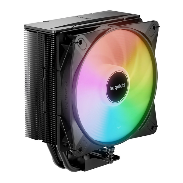 Be Quiet   Pure Rock 3 LX ARGB Heatsink & Fan, Intel & AMD Sockets, Light Wings LX ARGB Fan, 4 High-Performance Heatpipes, 190W TDP