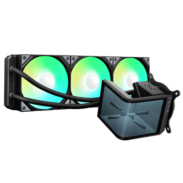 TRYX PANORAMA SE 360 ARGB Black AIO Liquid CPU Cooler - 360mm