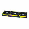 Lian Li UNI SL WIRELESS RGB 120mm Reverse Flow Fan Triple Pack - Black Image