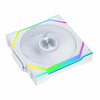 Lian Li UNI SL WIRELESS RGB 120mm Reverse Flow Fan - White Image