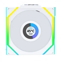 Lian Li UNI SL WIRELESS LCD RGB 120mm Fan - White