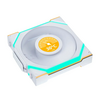 Lian Li UNI SL WIRELESS LCD RGB 120mm Fan - White Image