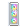 Montech XR WOOD White Mid Tower PC Case with 4x ARGB Fans Image