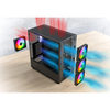 Montech XR WOOD White Mid Tower PC Case with 4x ARGB Fans Image