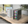 Montech XR WOOD White Mid Tower PC Case with 4x ARGB Fans Image