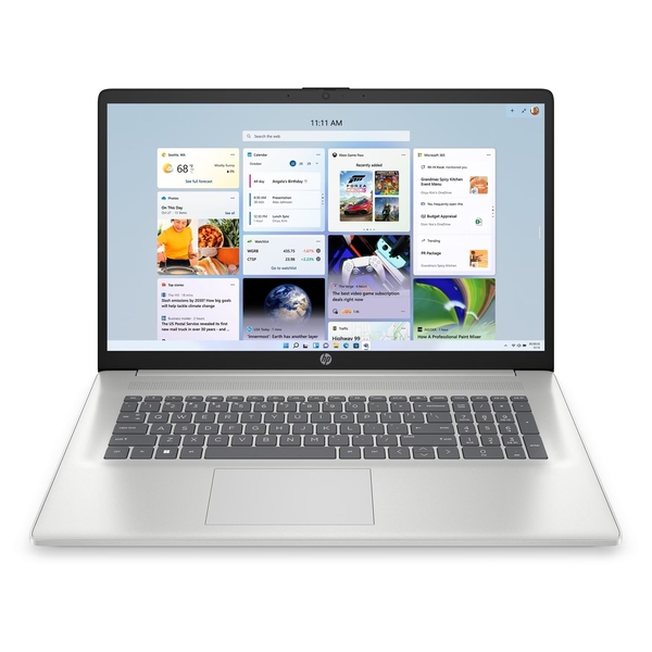 HP Laptop, 17.3 Inch Full HD Screen, AMD Ryzen 3-7320U Processor, 8GB RAM, 512GB SSD, Radeon Graphics, Windows 11 Home
