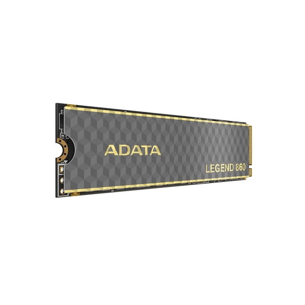 Adata Legend 860 2TB NVMe SSD, PCIe Gen4, M.2 Interface, 2280, Read 6000 MB/s, Write 5000 MB/s, Heatsink
