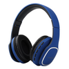 Volkano Phonic Bluetooth Headphones - Built In FM Radio & Micro SD Card Reader - Blue Image