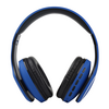 Volkano Phonic Bluetooth Headphones - Built In FM Radio & Micro SD Card Reader - Blue Image