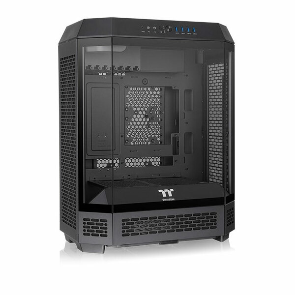 Thermaltake The Tower 600 Black Mid Tower Tempered Glass PC Gaming Case