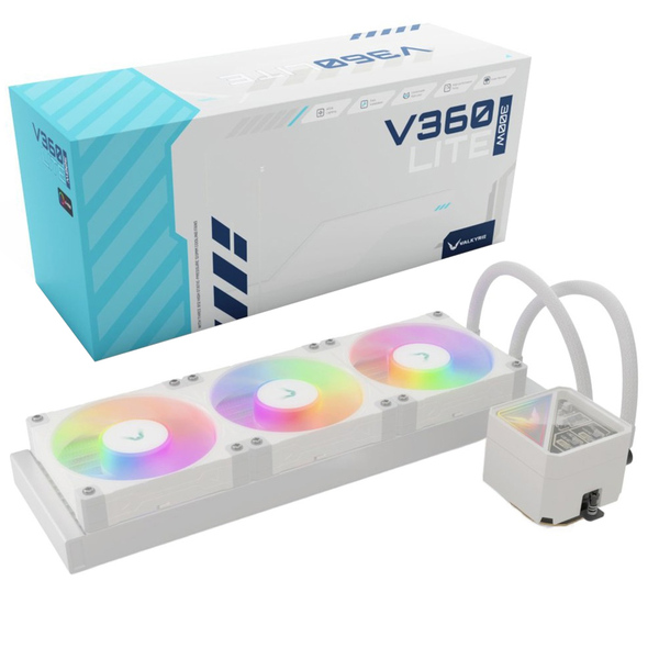 Valkyrie V360 Lite Processor All-in-one liquid cooler 360mm White