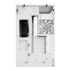 NZXT H9 Flow (2025) Tempered Glass Dual Chamber Mid Tower with 3 F140Q Fans White Image