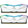 Team Group Team T-Force Delta RGB 32GB White Kit, DDR5, 6000MHz, CL30, AMD EXPO & XMP 3.0 Image