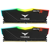Team Group Team T-Force Delta RGB 32GB Kit (2 x 16GB), DDR4, 3200MHz (PC4-25600), CL16, XMP 2.0, DIMM Memory, Black Image