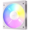 ANTEC Connect 120 ARGB 3-Pack White 120mm PWM triple Fans with Daisy Chain Design and Vibration-Absorbing Pads Image