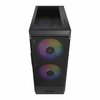ANTEC NX416L Case, Gaming, Black, Mid Tower, 1 x USB 3.0 / 2 x USB Type-C, Tempered Glass Side Window Panel Image