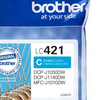 Brother 421 Original Ink Cartridge Cyan Image