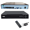 Anspo 4x BULLET CAMERA POE CCTV KIT 4CH NVR 5MP 8MP FULL HD IP NETWORK RECORDER UK Image
