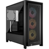 Corsair FRAME 4000D Black Tempered Glass Modular Mid Tower ATX PC Case Image