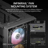 Corsair FRAME 4000D Black Tempered Glass Modular Mid Tower ATX PC Case Image