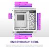 NZXT  NZXT H9 Elite White Mid Tower Tempered Glass PC Gaming Case - White - Black Friday Special Offer Image