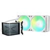 TRYX PANORAMA SE 240mm AIO Liquid Cooler ARGB White - BLACK FRIDAY SPECIAL OFFER Image