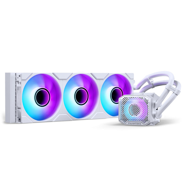Phanteks Glacier One 360 M25 White RGB All In One CPU Cooler - 360mm