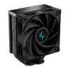 Deepcool AK400 Zero Dark Fan CPU Cooler, Universal Socket, High Performance 120mm Silent Hydro Bearing PWM Black Fan, 1850RPM Image