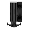 Deepcool AK400 Zero Dark Fan CPU Cooler, Universal Socket, High Performance 120mm Silent Hydro Bearing PWM Black Fan, 1850RPM Image