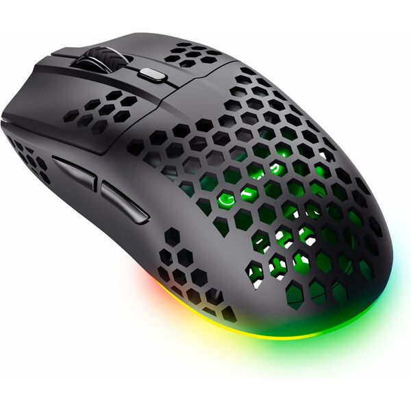 Trust Gaming GXT 929 Helox Wireless Gaming Mouse, Trust Gaming GXT 929W Helox Wireless Gaming Mouse, Superlight Gaming Mouse 75g, 80h Battery Life