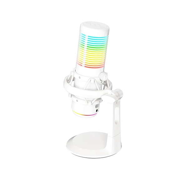 MARVO Scorpion Blast 60 White USB RGB Noise Cancelling Wired Gaming Microphone