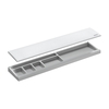 MARVO Scorpion Crest 60 Universal White Padded Keyboard Wrist Rest Pad Image