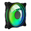 VIDA Infinity01 120mm ARGB Dual Ring PWM Case Fan, Hydraulic Bearing, Infinity Mirror Effect, 500-1500 RPM, Black Image