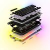 HYTE Keeb TKL ISO English Gaming Keyboard - HYTE Fluffy Lavender Linear Image
