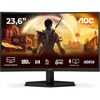 Aoc Gaming 24 inch Full HD Curved Monitor, 180 Hz, 1x HDMI 2.0, 1x DisplayPort 1.4 Image