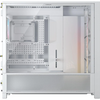 Corsair FRAME 5000D RS ARGB WHITE Modular Mid Tower Tempered Glass PC Gaming Case Image