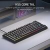 Corsair CH-9216065-UK Corsair K55 CORE TKL Tenkeyless RGB Membrane Gaming Keyboard Image