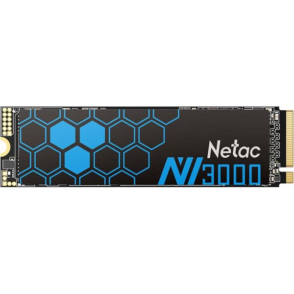 Netac NV3000 250GB NVMe M.2 Interface, PCIe x3, 2280 Length, Read 3100MB/s, Write 1400MB/s