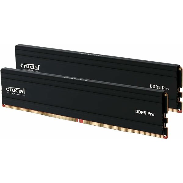 Crucial Pro 32GB (2x16GB) 6000MT/s DDR5 Memory Kit - Black
