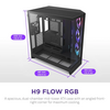 NZXT H9 Air Flow Black Edition (2025) Large Dual-Chamber Rgb Mid Tower Case Image