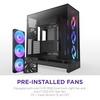 NZXT H9 Air Flow Black Edition (2025) Large Dual-Chamber Rgb Mid Tower Case Image