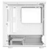 CIT Level 5 White Micro-ATX Mesh PC Gaming Case with 3 x 120mm PWM ARGB Fans Included With Tempered Glass Side Panel Image