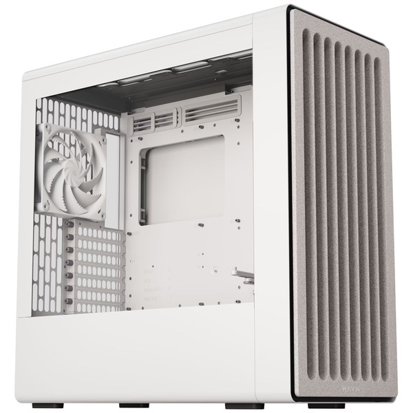 HAVN BF 360 Flow Premium Mid Tower Case - White