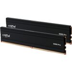 Crucial Pro 64GB (2x32GB) 6000MT/s DDR5 Memory Kit - Black