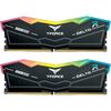 Team Group TEAM DELTA RGB DDR5 DESKTOP MEMORY BLACK 6400MHz Image