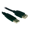 Generic  0.25 Metre USB A Male - A Female Extension Image