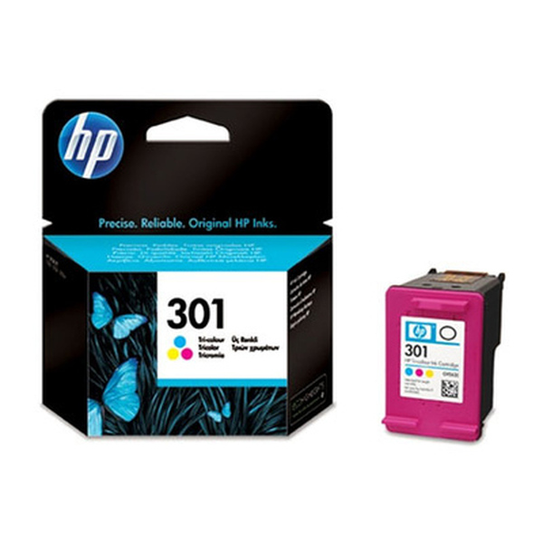HP  Hp 301 - Print Cartridge - 1 X Tri Colour - 165 Page Yeild